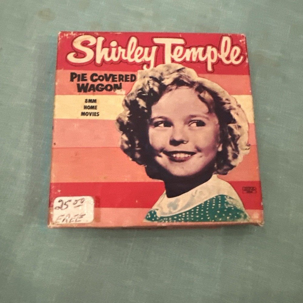 PIE COVERED WAGON Starring Shirley Temple Ken Films 8mm Movie #222 Vintage